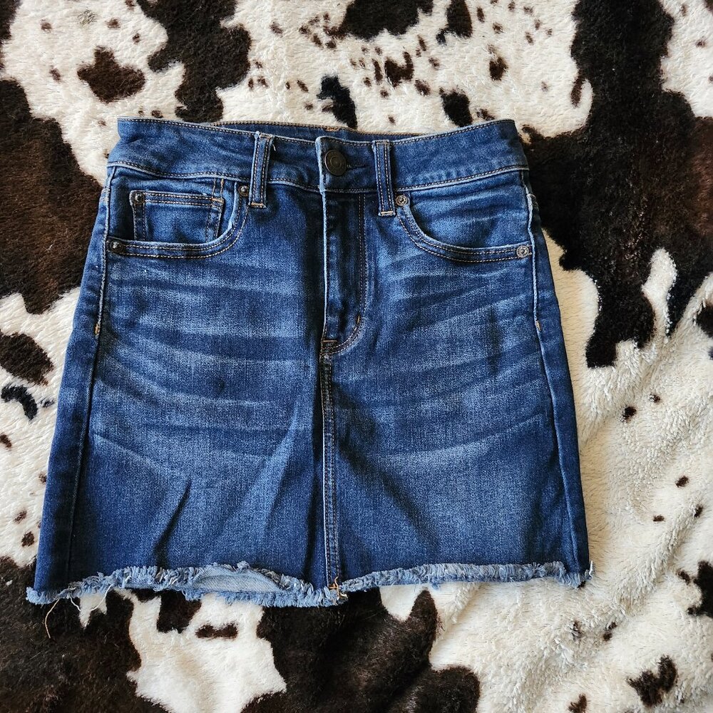 American Eagle Denim Mini Skirt